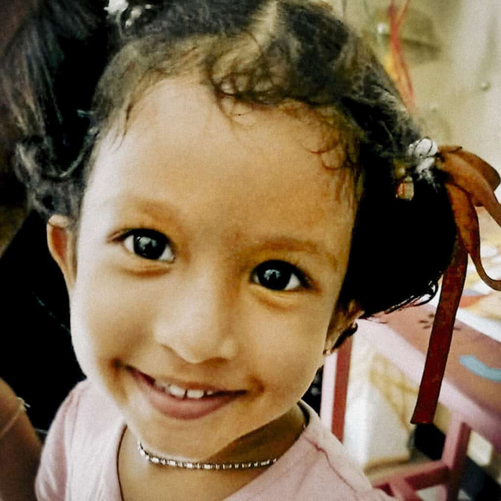 Refugee child